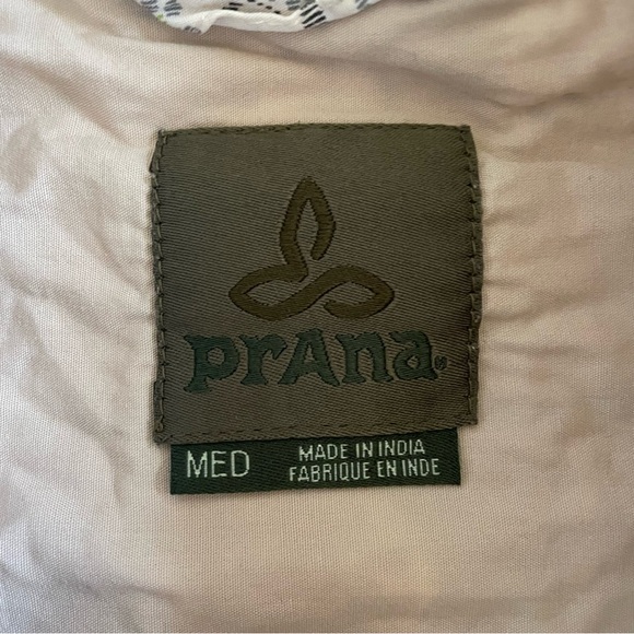 Prana Needlepoint Print Leafy Shirt - Picture 2 of 4